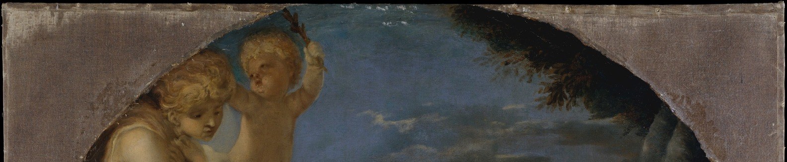 Even the dark frame is a classic Baroque illusion.