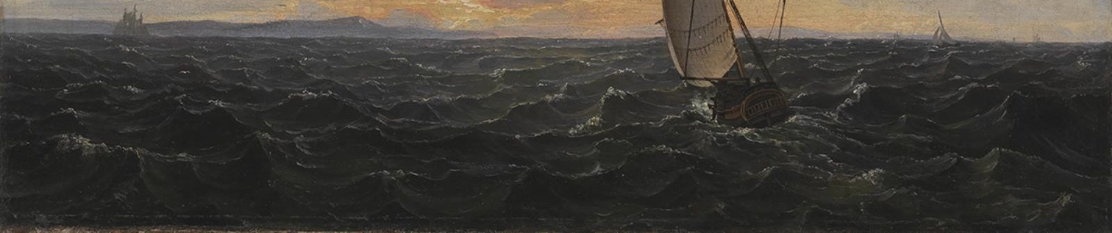The rough sea is still very active.