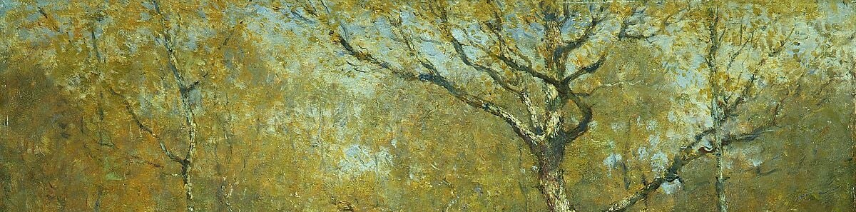 He painted this around 1898, in Connecticut.