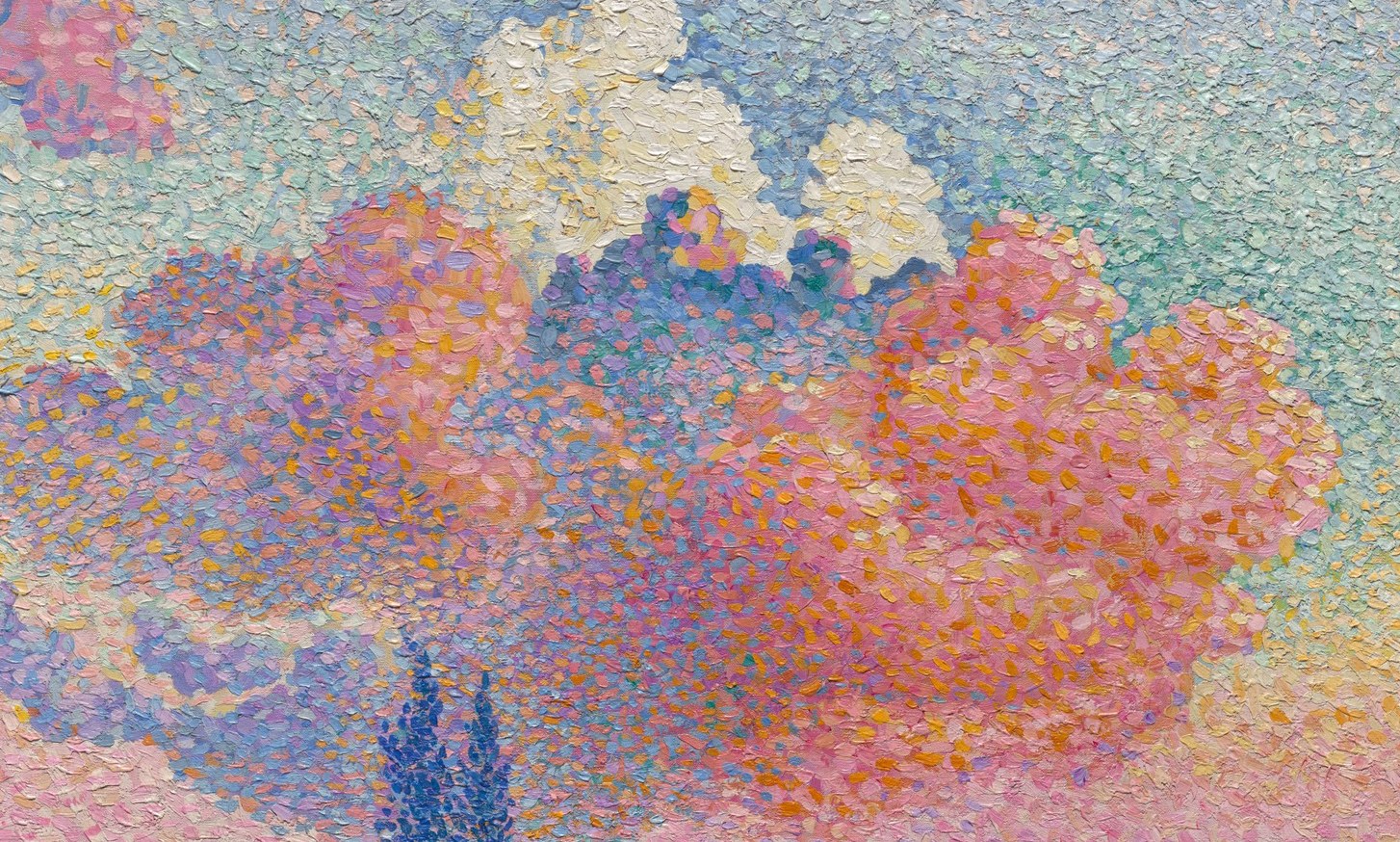 This technique influenced Henri Matisse and Fauvism.