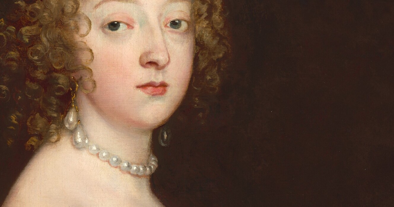 The pearls cost more than the painting itself.