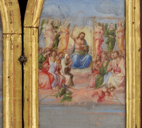 Michelangelo went on to paint the Sistine Chapel ceiling.