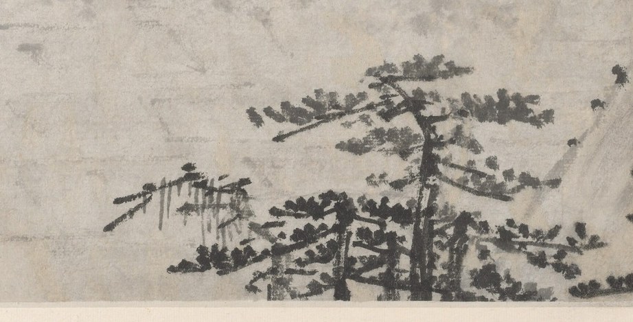 He found his quiet valley, and made brush and ink his work.