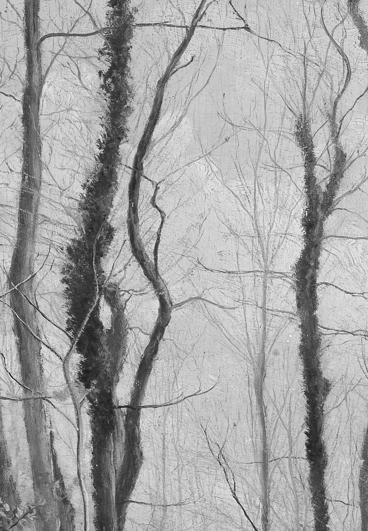 He was a painter, yes. But that was his second life.