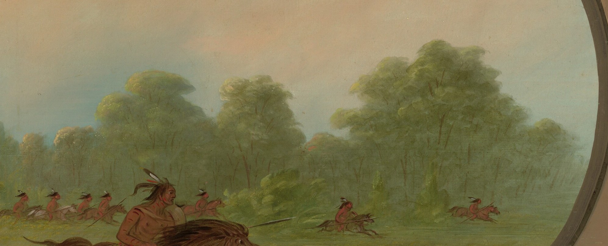 He spent the 1830s traveling the American West.