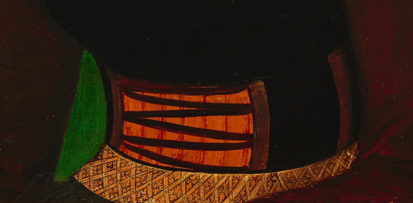 Such intricate details showed off Cranach's skill with textiles.