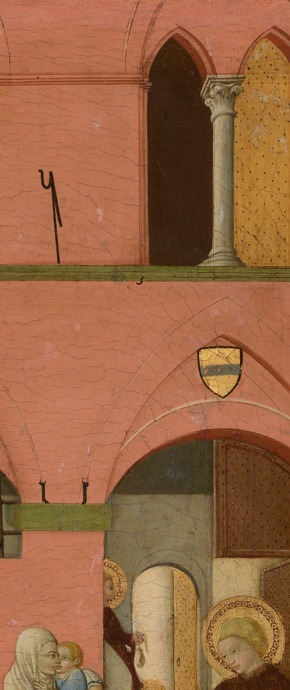 The artist painted this in Siena, around 1432.