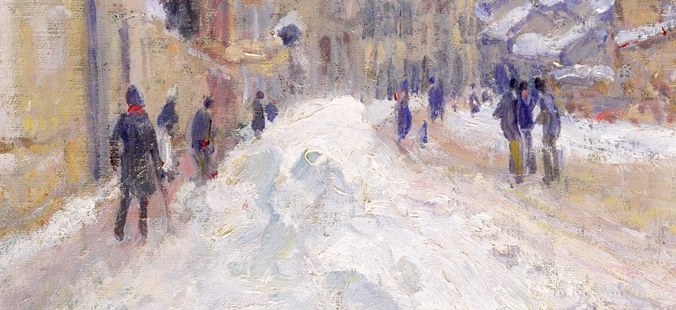 Small figures suggest human presence without dominating the scene.