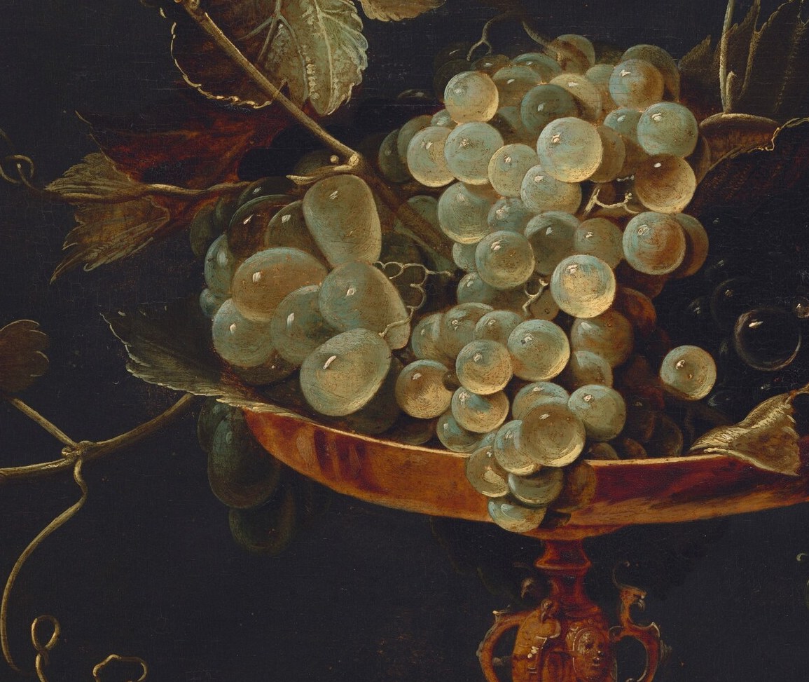 See how the light catches on these grapes?
